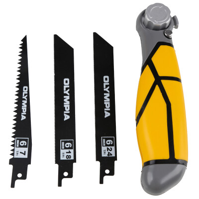 

OLYMPIA 1641 Heavy Duty Folding Saw Blade Aluminum Hand Saw Hand Saw Woodworking Saw Folding Saw