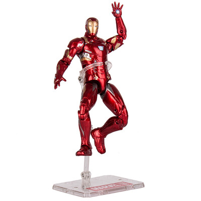

Marvel Avengers Iron Man кукла модельного детских игрушки подвижные суставы штучного стол украшение с подставкой 7 дюймов