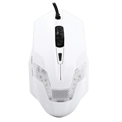 

A-джаз Green Hornet 2000DPI LED Gaming Mouse с магнитным кольцом (белый)