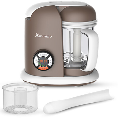 

Jingdong Supermarket Xin Miao Xinmiao baby feeding machine cooking&stirring one machine baby cooking machine home cooking tools electric grinder automatic mixer high-end brown