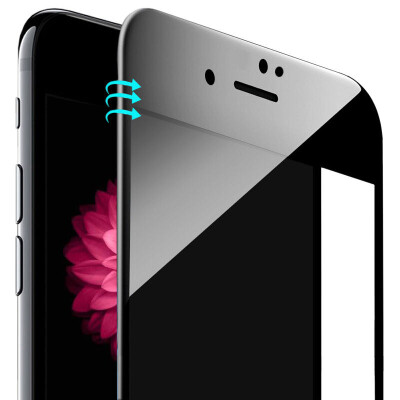 

[3D полноэкранный] Apple 6s / 6 закаленной пленки полный экран покрытия iPhone6s / 6 закаленной пленки 3D углеродного волокна мягкой стороне высокой четкости мобильного телефона защитной пленки черный