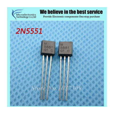 

100pcs free shipping 2N5551 0.6A 160V Bipolar Transistors - BJT NPN Gen Pur SS TO-92 new original