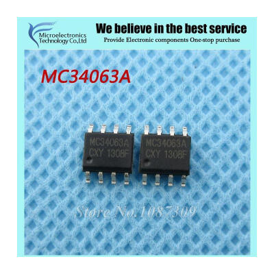 

20pcs free shipping MC34063A MC34063 34063 Voltage Regulators - Switng Regulators 3.0 to 40V DC-DC Cnv SOP8 new original