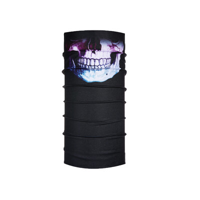 

2017 Летняя новинка Hip Hop Hijab Skull Headband Magic Бесшовная бандана с лицевой маской Neck Tube Scarf Bandanas
