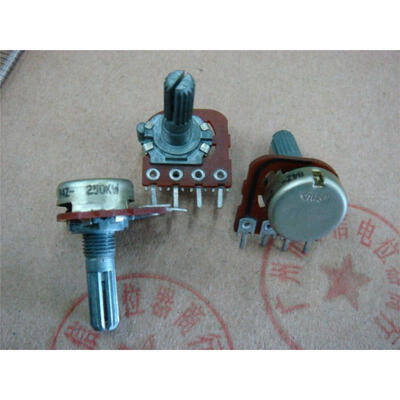 

W250K with 16 associated with a single tap of potentiometer midpoint