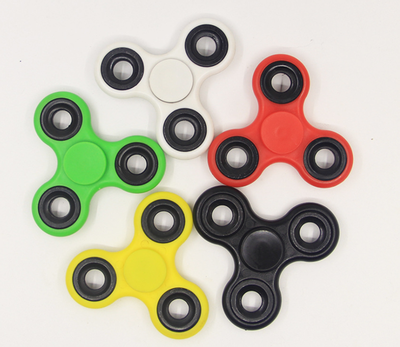 

Hand Spinner Tri Fidget Finger Fingertip Gyro Steel Ball Desk Toy EDC Kids Adult
