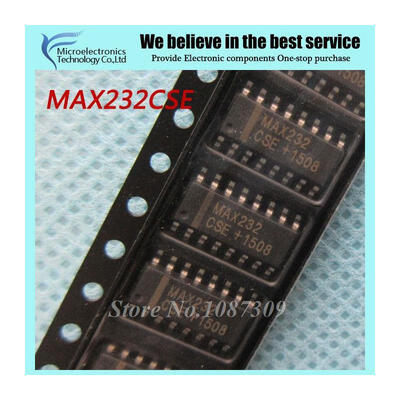 

10pcs free shipping MAX232CSE MAX232 CSE SOP-16 RS-232 Interface IC +5V-Powered Multichannel RS-232 Drivers/Receivers new