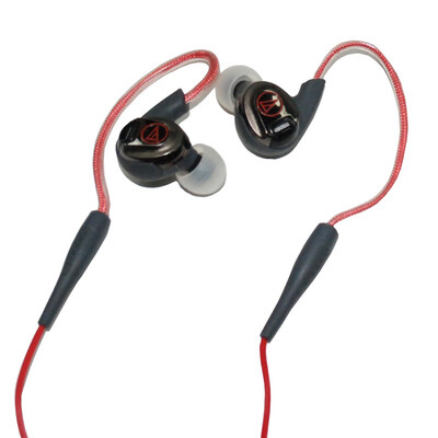 

Iron Triangle Audio-technica ATH-SPORT3 ear movement headphones red