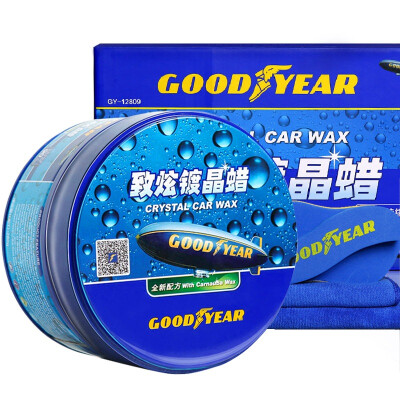 

Goodyear Hyun Hyun-plated crystal car wax four-piece with waxed cotton polishing towel 2