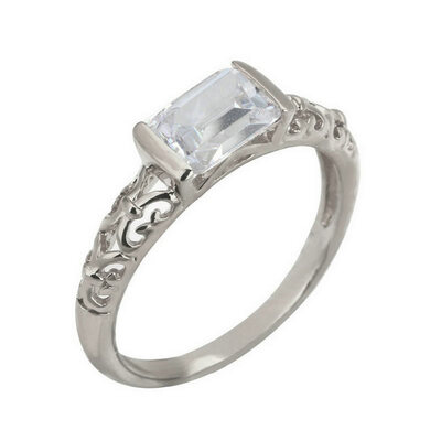

Yoursfs Fashion AAA Luxury CZ Stone Ring for Women Square Zircon Rings Gold Plating