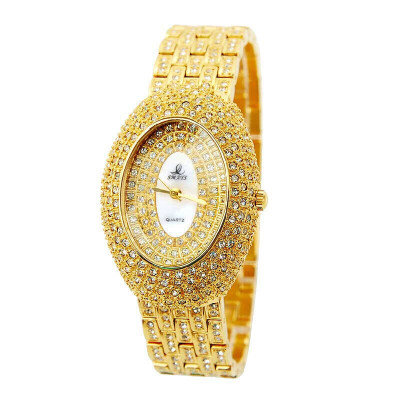 

Womens Watch Glaring Quartz Watch With A Steel Watchband