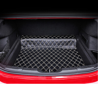 

Huashi BMW 1 Series trunk mat for 118i 120i 125i special tail box mat rear compartment mat BMW 1 series modified special main mat 1 piece set - business black