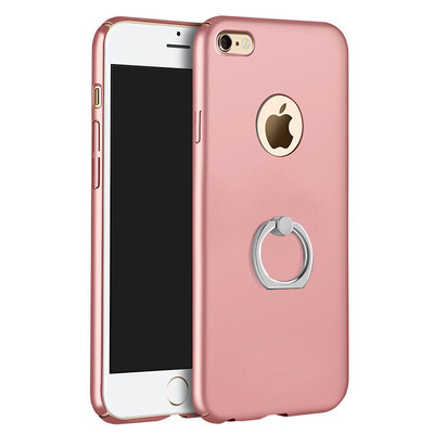 

Shengdi Вая (Sendio) Apple iPhone 7Plus телефона оболочка защитной оболочка защитной крышка матовая оболочка сопротивление уронить все включено кольцо боковой полосы розового золота пряжки стоять твердую оболочку