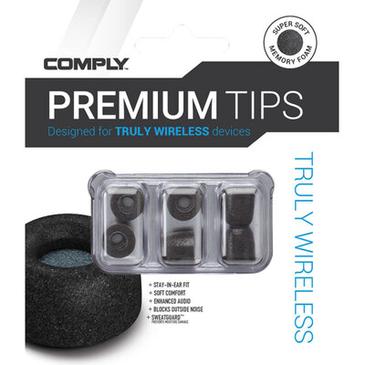 

Coming to COMPLY FOAM Truly Wireless Pro Genuine Wireless Bluetooth Headset Universal Professional Earphone Headset Sponge Sleeve Set C Set