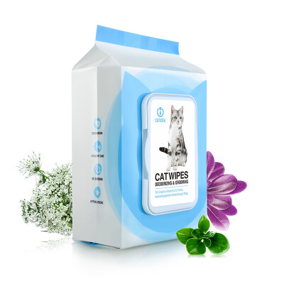 

Cat music pet wipes cat dog deodorant to tears out for a dedicated wipes cleaning supplies 100 pieces