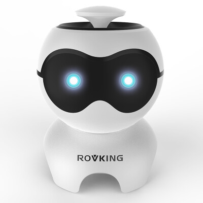 

Shu-run ROVKING L-730 space robot dog computer audio usb mini-wire desktop small speaker multimedia subwoofer cute mobile audio white