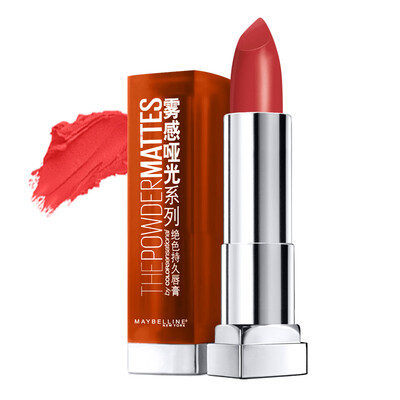 

Maybelline (MAYBELLINE) stunning long lasting lipstick fog sensory matte series C06PM 3.9g (Chen Weiting series of lipstick old and new packaging