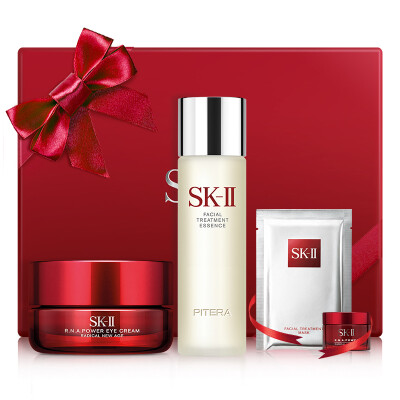 

SK-II PITERA "Immortal Water" + "Big Eye Cream" Skincare Kit (Skin Care Essence 75ml + Microns Muscle Repair Eye Cream 15g) (Facial Serum Moisturizing