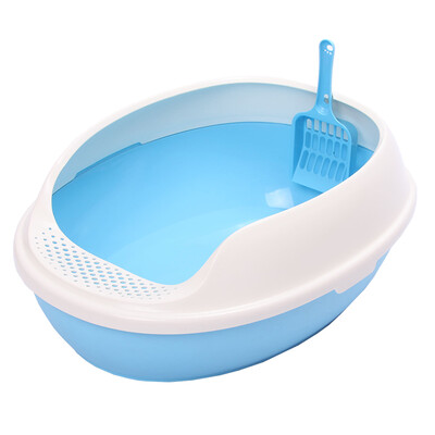 

Mika Medium Cat Saw Pool General Purpose Pet Products Cat Sand Pill Egg Cat Cocktail Cat Toilet Cat Canned Milk White
