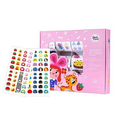 

Merlot JoanMiro cartoon tattoo nail sticker girl models JM10599