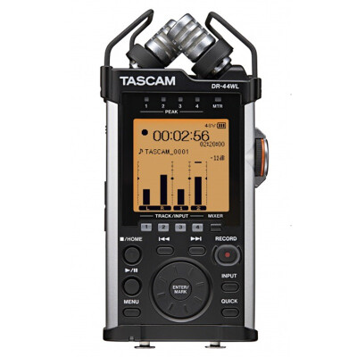 

TASCAM DR-44WL 4G с функцией WIFI линейный рекордер PCM Запись микрофильтра HIFI-проигрывателя 4-трековая запись 96K 24-битная запись