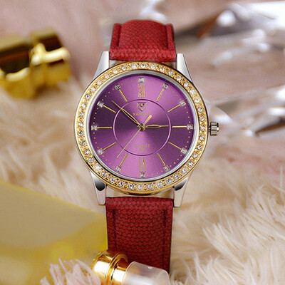 

YAZOLE Gold Diamond Quartz Watch Women Ladies Famous Brand Luxury Golden Wrist Watch Female Clock