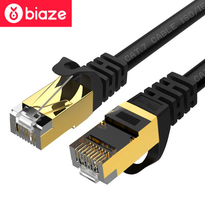 

Семь типов BIAZE Gigabit кабель 5 м CAT7 высевали на основе меди высокой скорости с двойным экранированием широкополосных сетевых компьютеров закончил кабель соединительный кабель WX5- черный Engineering