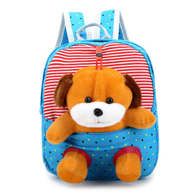 

Detachable cartoon puppy child backpack as gift for children