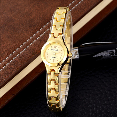 

Luxury Elegant Gold Dress Watches Women Bracelet Watch Ladies Fashion Quartz Wristwatches Unique Clock