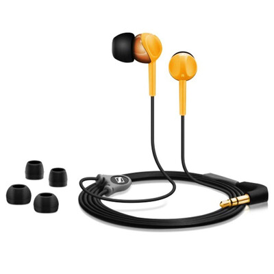 

Sennheiser Sennheiser CX215 fashionable ear style stereo headset earplugs orange