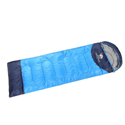 

Camel CAMEL outdoor sleeping bag camping 135kg thick adult sleeping bag A6S3K1103 deep treasure blue color blue 135 left