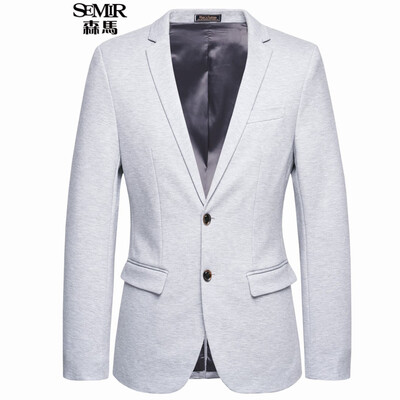 

Semir casual wear male 2017 autumn men's suits small suit jacket Korean version of the single West 13316111101 black XXL