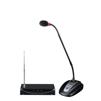 

Victory TAKSTAR MS-208W Wireless Conference Microphone System Engineering Network Live Meeting Room Teaching Gooseneck Microphone Black