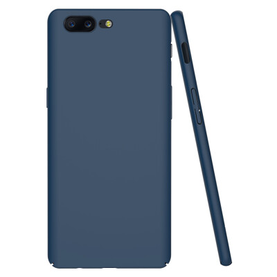 

YOMO a plus 5 mobile phone shell protective cover skin feeling full-package protection hard shell dark blue