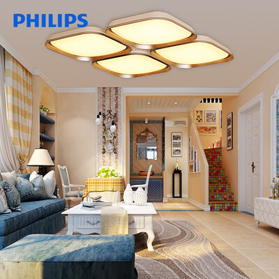 

Philips (PHILIPS) LED живой спальня ресторан потолок комнаты кухня Yi золота 80W может быть сегментирован, а затемнение
