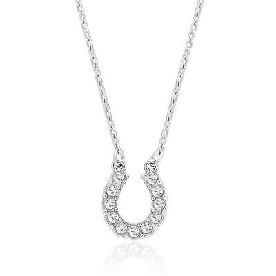 

SWAROVSKI Swarovski Towards Horseshoe Platinum Lady Horseshoe Necklace 1179724