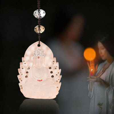 

Mohua Luode car pendant decoration car pendant car accessories car pendant pendant crystal wind chime SJFL001