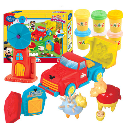 

Disney (Disney) plasticine Mickey Farm combination set of colored clay DIY toys DS-1689