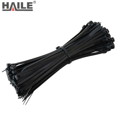 

Haile ZD-25H-100 Black nylon cable ties Multi-function strap 5 * 250mm 100