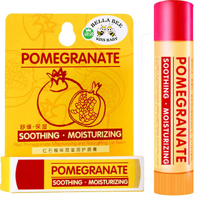 

Bella Bee Red Pomegranate Увлажняющий и увлажняющий бальзам для губ 4.6g (для натуральных пигментных беременных женщин)