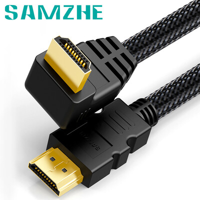

Shanze (SAMZHE) HL-115 90 градусов HDMI цифровой высокой четкости линии 3D-функции ноутбук, а затем отображать / проектор телевизор телеприставки кабель 1,5 метра