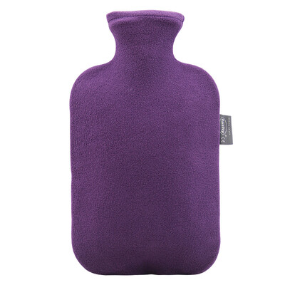 

FASHY 20L PVC Deep Purple 6530 Flannel Jacket Hot Water Bottle