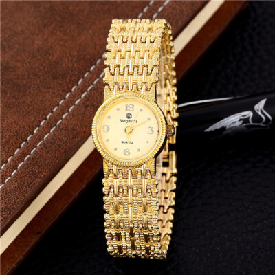 

New Fashion Women Gold Quartz Watch Famous Brand Clock Elegant Ladies Watch luxury Bracelet watch