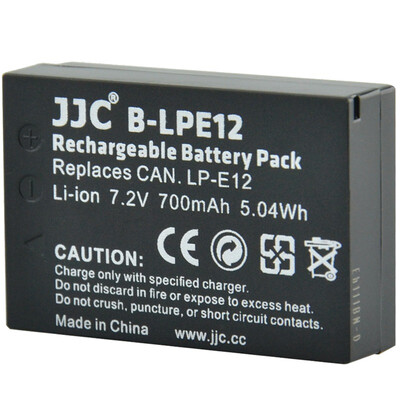 

Замена батареи камеры JJC B-LPE12 LP-E12 для Canon micro single EOS M M2 M10 SLR EOS 100D / Rebel SL1 резервная батарея с водонепроницаемой батарейной коробкой