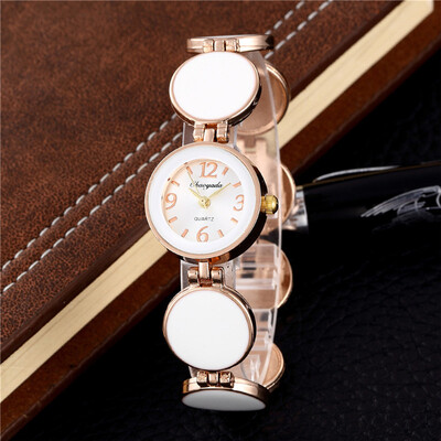 

Quartz Watches Women Dress Wristwatch Fashion Silver Bracelet Watch Unique Elegant Clock