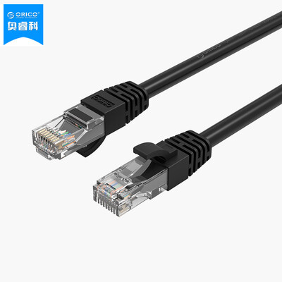 

ORICO (ORICO) МОПС-C6 CAT6 шесть гигабитных круглый провод улучшения кабеля домой проект компьютерных сетей посвященного кабель перемычка закончили медный кабель RJ45 Черный 15 м