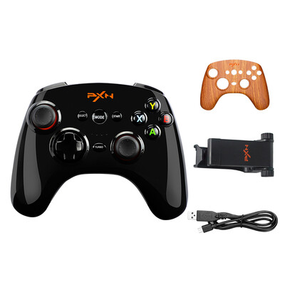 

Lai Shi Da PXN PXN-9618 day bow game handle Bluetooth version of Apple Andrews PC PC Universal Adapter King glory CF hand tour simulator game piano black