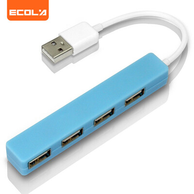 

Пассажиры Левин (Ecola) USB-порт разветвитель концентратор USB 2.0 концентратор 4 с напряжения и тока защиты от перегрузки USB-HUB03BL (синий)