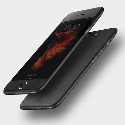 

Времена мышления (Baseus) 7 Apple, телефон оболочка защитного рукав тонкие матовое сопротивления подходит для iPhone7 4.7 Yingcun сплошного цвета черного падения