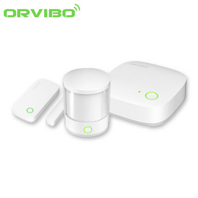 

ORVIBO Smart Home Suit Беспроводной датчик Система дистанционного управления 1Mini Hub + 1PIR + 2Door